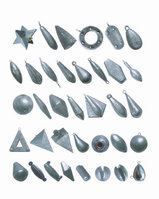 Lead Fishing Sinkers and Molds