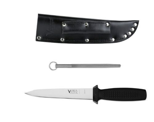 Pig Sticker Knife 18cm SS and Sheath Combo