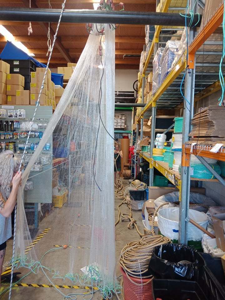25mm Mono Piper Bait Drag Nets 10m 20m 30m 40m - Action Outdoors