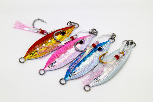 The Boss Slow Pitch Jig 80 100 150G x 4 Color