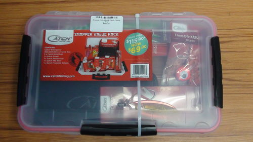 Catch Snapper Value Pack Tackle Box