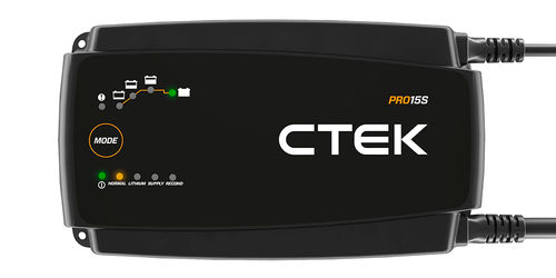 CTEK Pro 15S 15A - 20Ah to 350Ah