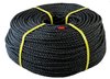 7mm x 220m Danline Polyprop Rope Coil Black