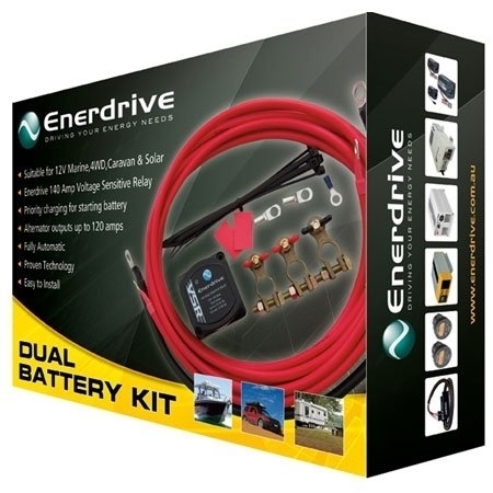 Enerdrive Dual Battery Kit 12V marin /RV