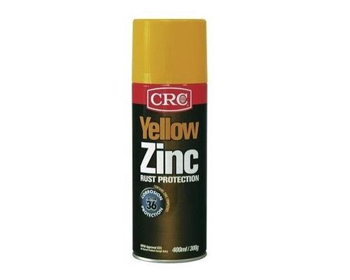CRC Coloured Zinc 400ml - Yellow