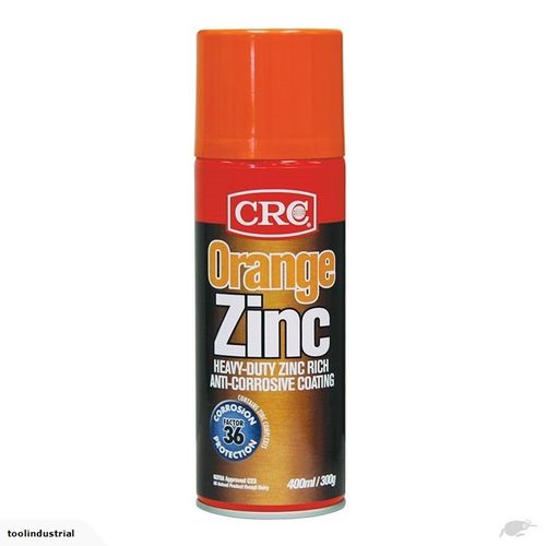 CRC Coloured Zinc 400ml  Orange