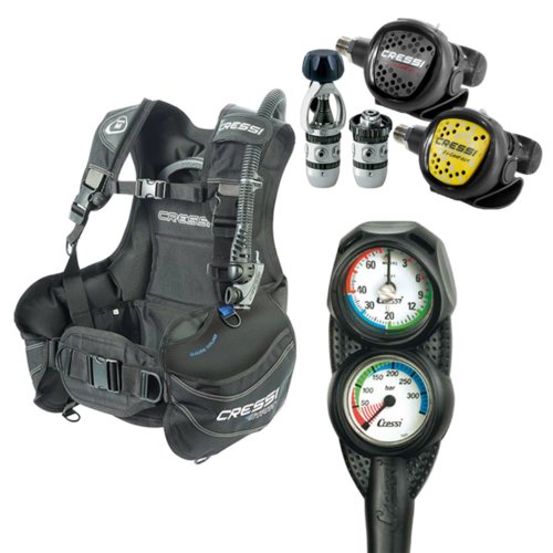 Cressi Start Scuba Combo Package Small