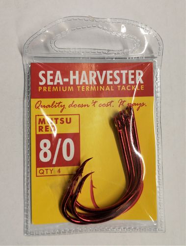 Sea Harvester Mutsu red hook 8/0 pkt 4