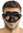 Cressi Nano Mirrored lenses Black Silicone Mask