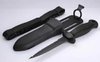 Immersed Spearo SS Knife with Straps Black