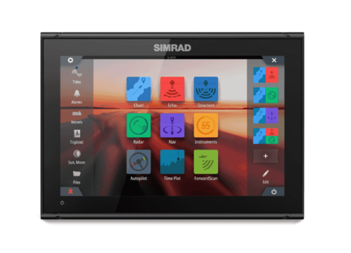 Simrad GO12 XSE w Active Imaging & Charts