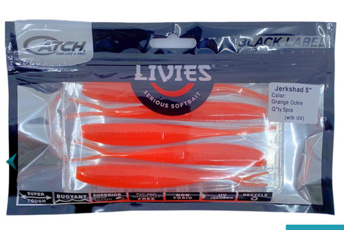 Catch Blk Label Livies pk 5x5" Orange Ochre
