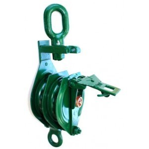 Pulley - Double Snatch Block 75mm x 0.5T WLL