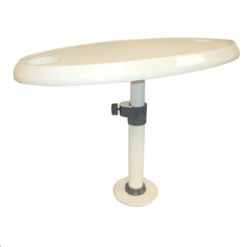 Oval Table and Pedestal Surface Mount