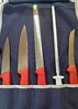 Victory Knives Red Chefs Set with Steel