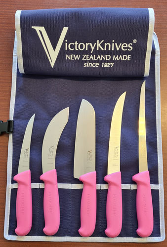 Victory Knives Pink Knife set