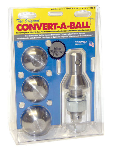 Convert A Ball 1" 3 Ball Stainless Steel