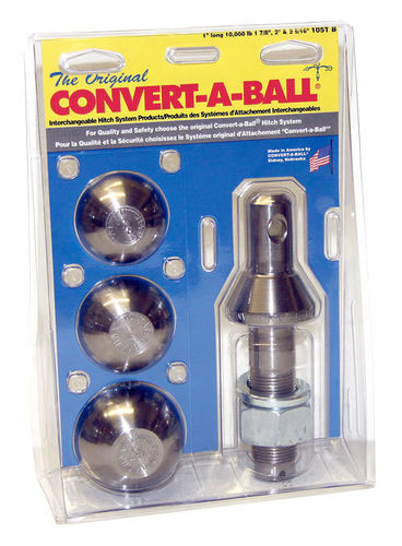 Convert-A-Ball 1 inch 3 Ball Tow Ball Kit