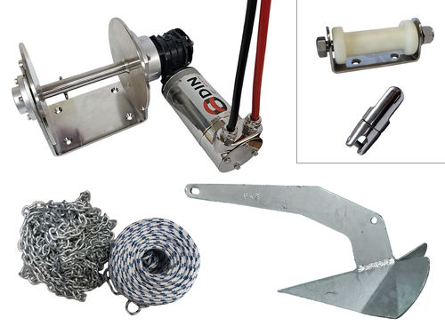 Odin Drum Winch - Complete Anchoring Package